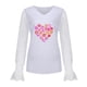 thumbnail image 4 of Blusa informal con cuello en V y manga larga de encaje para mujer Pompotops  gfhjh22275, 4 of 8