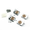 thumbnail image 3 of Kit de Fixation Murale pour Miroir 4 Pcs Clips Sans Cadre Pince de Montage, 3 of 10