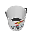 thumbnail image 3 of Bingfone Summer Enjoy It Waterproof Foldable Laundry Hamper Bucket With Handles For Storage Bin,Clothes Hamper (Small), 3 of 8