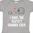 thumbnail image 4 of Inktastic Best Granna Ever Grandchild Boys or Girls Baby Bodysuit, 4 of 5
