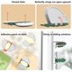 thumbnail image 4 of 3 Pieces Sliding Door Block Window Lock, Sliding Door Security, 4 of 5