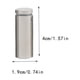 thumbnail image 4 of Eigraketly Tornillo de publicidad Espejo de vidrio de acero inoxidable Clavo Tuerca a prueba de herrumbre Gran capacidad de carga para placa Type3 NO3, 4 of 6