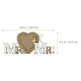 thumbnail image 3 of Cadre Photo de Mariage Mr and Mrs Cadre Photo en Bois Cadeau de Fiançailles de Mariage, 3 of 6