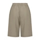 thumbnail image 4 of Mujeres Pantalones Cortos Casual, Cintura Elástica Día de la Independencia de la Impresión Pantalones Cortos con Cordón con Bolsillos para Verano Primavera de Uso Diario, Pantalones Cortos de Verano P, 4 of 4