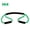 Green, variant on Boxing Resistance Bands,Figure 8 Resistance Band with Handles,8 Shaped Fitness Band for Arms,Shoulder,Leg Stretching(Yellow,15 lbs)