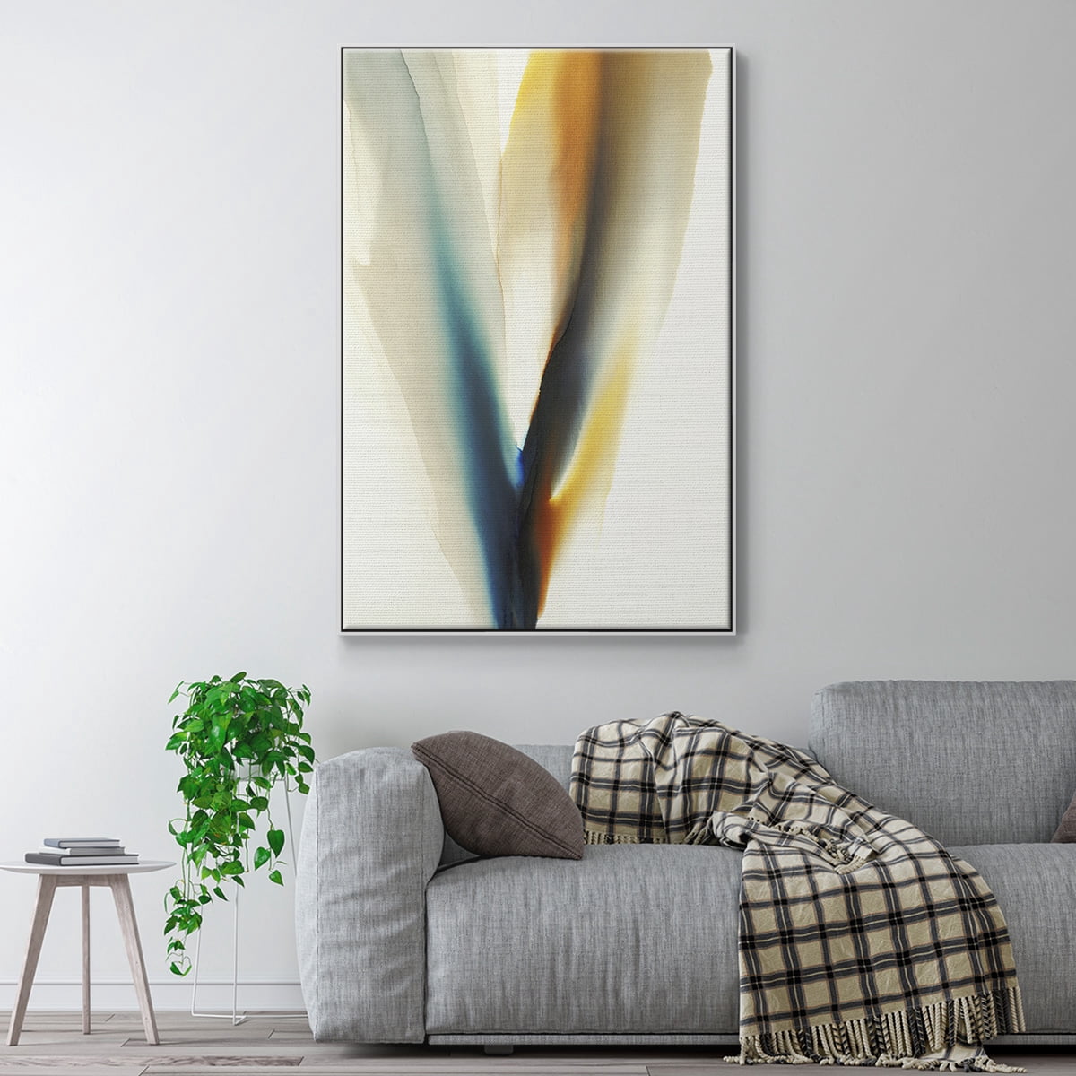 Surreal Tendencies Framed Premium Gallery Wrapped Canvas - Ready to Hang - 27 x 41 - White Floating Frame