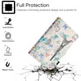 thumbnail image 4 of Allytech iPad 9.7" 6th 5th Generation Case, iPad Air 1 2 (9.7-inch) Case, Slim Fit PU Leather Kickstand Flip Auto Sleep Wake Shockproof TPU Back Cover for Apple iPad 9.7" 2018/2017,Butterfly Tower, 4 of 7