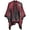 Red, variant on CoCopeaunt Women Shawl Wraps Plaid Poncho Blanket Open Front Sweater Cardigan Cape Fleece Scarf Coat