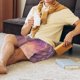 thumbnail image 5 of Fotbe Dreamy Moonlit Window Pantalones Cortos de Pijama para Hombre, Ropa de Dormir, Pantalones de Pijama Cortos para Hombre-4X-Large, 5 of 6