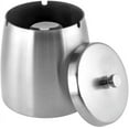 thumbnail image 6 of Ashtrays with Lid for Cigarette, Stainless Steel Smokeless Outdoor Ashtrays for Home Easy Clean House Decorations, 6 of 6