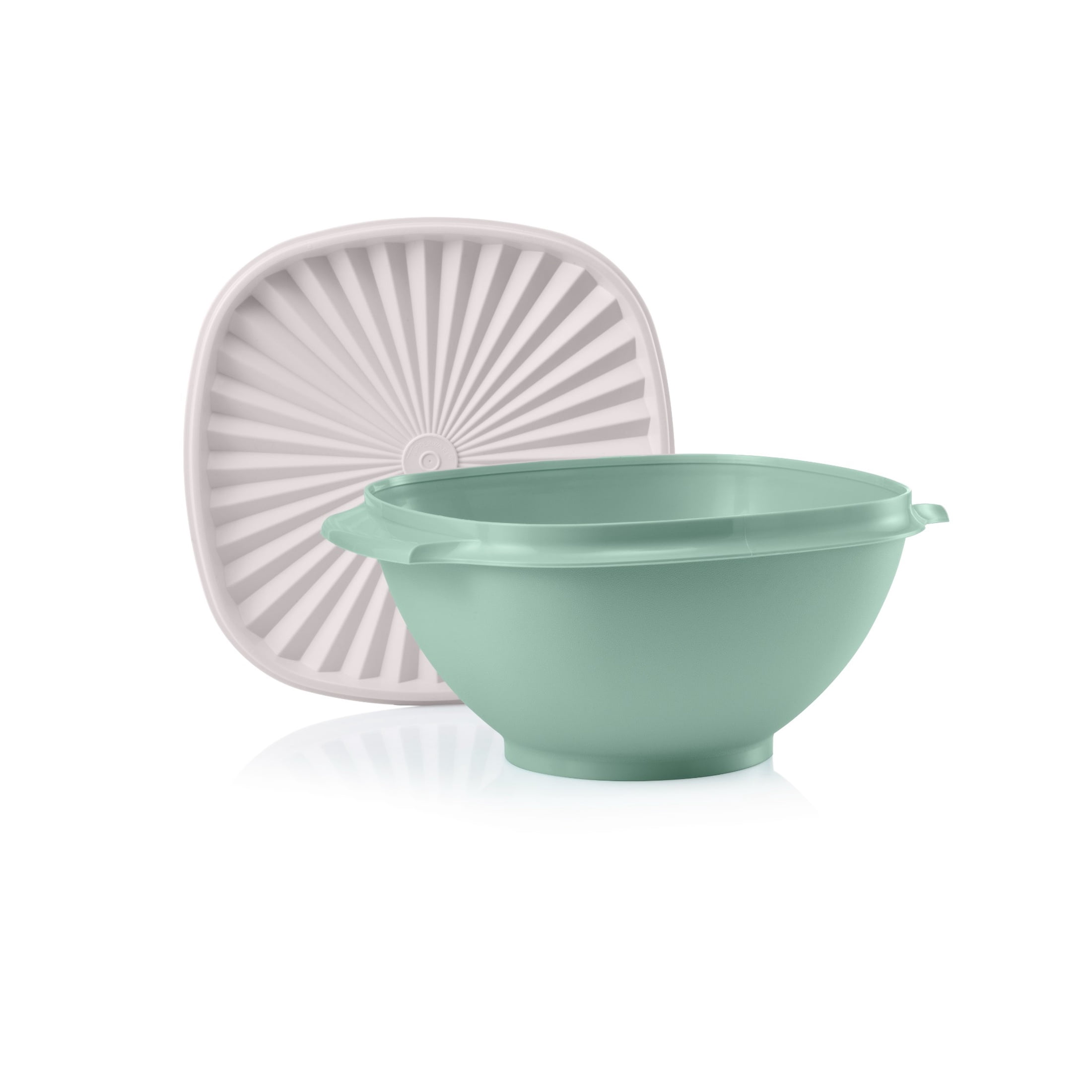 (3 pack) Tupperware Heritage 11.75-Cup Food Storage Bowl with Lid, Green