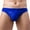Dark Blue, variant on Men's Low-Rise Briefs Swim Trunks Solid Smooth Stretch Breathable Casual Comfortable Underwear Swimming Briefs, Black XL