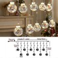 thumbnail image 1 of 2023 New Year Christmas Tree Decorations Led Santa Claus Snowman Wishing Lights Curtains Mall Shop Window Arrangement Lights, 1 of 5