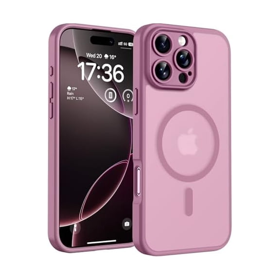 Eryueer for Phone 16 Pro Max Case, Compatible with Magsafe Charger, Full Camera Protection, Drop Protection, Translucent Matte Phone Case for iPhone 16 Pro Max 6.9 inch