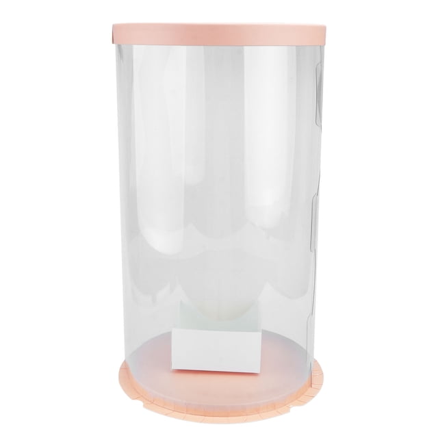 BEADCEST 1Ud Caja De Almacenaje Para Ramos Rosa Con Acabado Exquisito Ideal Para Decorar Y Regalar