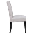 thumbnail image 5 of Costaelm Jameson Fabric Tufted Dining Side Chair in Light Gray, 5 of 10