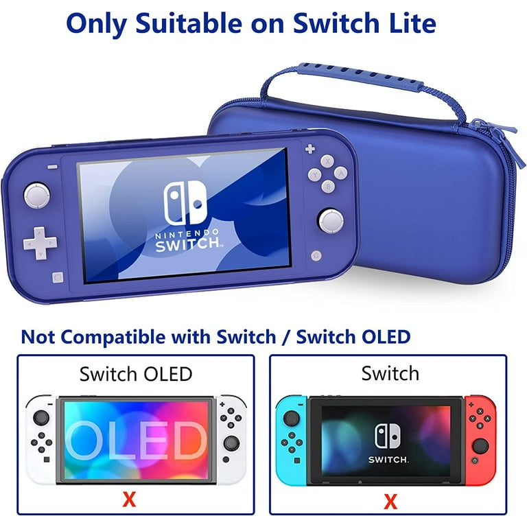 HEYSTOP Nintendo Switch Lite Case, Large Storage, Protective