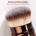 thumbnail image 6 of Professional Face Cosmetic Portable Makeup Brush with Lid for Women Girls Blending and Setting Powder Makeup, 6 of 8