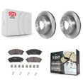 thumbnail image 1 of Transit Auto Rear Disc Brake Rotors and Ceramic Pads Kit for Car 2019-2023 Ford Ranger K8T-104019, 1 of 11