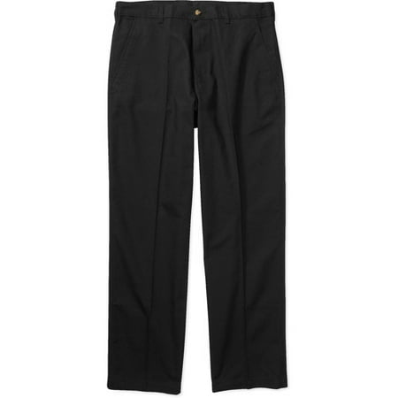 Puritan - Men's Wrinkle-Resistant Flat-Front Pants - Walmart.com