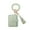 green, variant on Wallet Keychain Wristlet for Women Slim Wallet for women Rfid Card Holder key chain wallet women wristlet wallet with Tassel-White