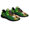 thumbnail image 6 of Saint Patrick's Day Boxer Irish Shoes Sneakers Black Size 12, 6 of 7