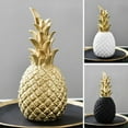 thumbnail image 4 of Sale Promotion!Modern Pineapple Shaped Figurine Gold Black Pineapple Crafts Miniatures Gift for Vintage Home Decoration Accessories Maison C, 4 of 6