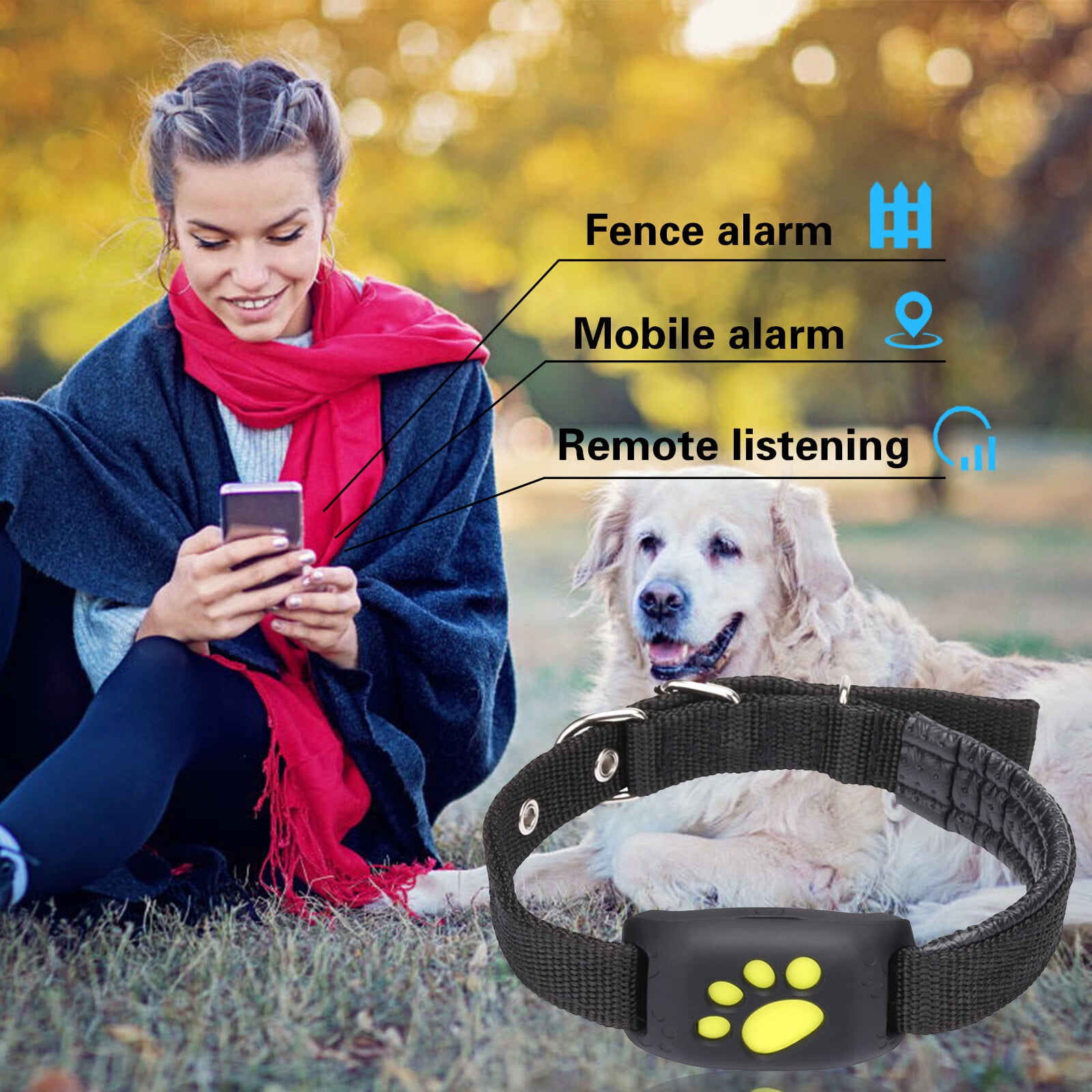 GPS Dog And Dog Activity Monitor With Unlimited Range, Waterproof