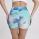 thumbnail image 4 of Gibobby Leggings cortos yoga mujer Pantalones de yoga de cadera Correr Cintura Fitness Burbuja Ejercicio de Pantalones de yoga de mujer alta(Azul,XG), 4 of 5