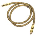 thumbnail image 1 of UPOUART Câble Audio Fibre Optique Fibre PMMC Dorée - Compatible 1ensemble, 1 of 6