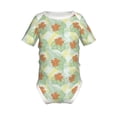 thumbnail image 2 of Balery Tropical Flowers Pattern Baby Climbing Clothes Infant Bodysuit Cute Infant Bodysuit Baby Romper-12 Months, 2 of 7