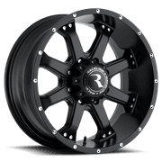 Raceline 991B-ASSAULT 17" Cast Aluminum Wheel, ASSAULT BLACK 17X9 6X5.5 0mm (5"B/S) Fits select: 2015-2018 CHEVROLET SILVERADO K1500 LT, 2014 CHEVROLET SILVERADO K1500