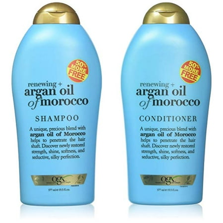Ogx Organix Argan Oil Of Morocco Shampoo Conditioner Set 19 5