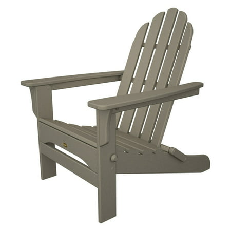 Trex Outdoor Furniture Recycled Plastic Cape Cod Folding Adirondack Chair