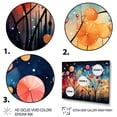 thumbnail image 3 of Designart "Colorful curious Wanderlust II" Abstract Collages Wall Art Print, 3 of 5