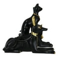 thumbnail image 3 of Egyptian Gods Horus Androsphinx Bastet And Anubis Mini Figurines Set of 4, 3 of 5