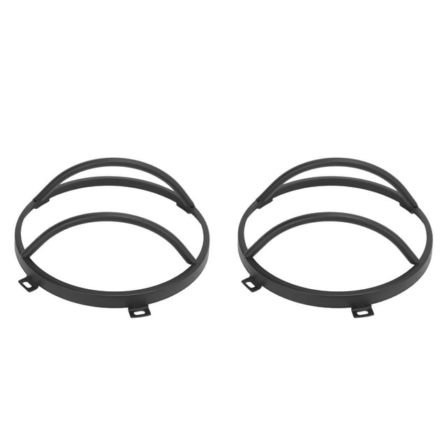 Protector De Faro Delantero, Parrilla De Faro Delantero De Coche Antiara?azos Resistente Al Desgaste 2 Piezas Para Accesorios Exteriores Automotrices ANGGREK None