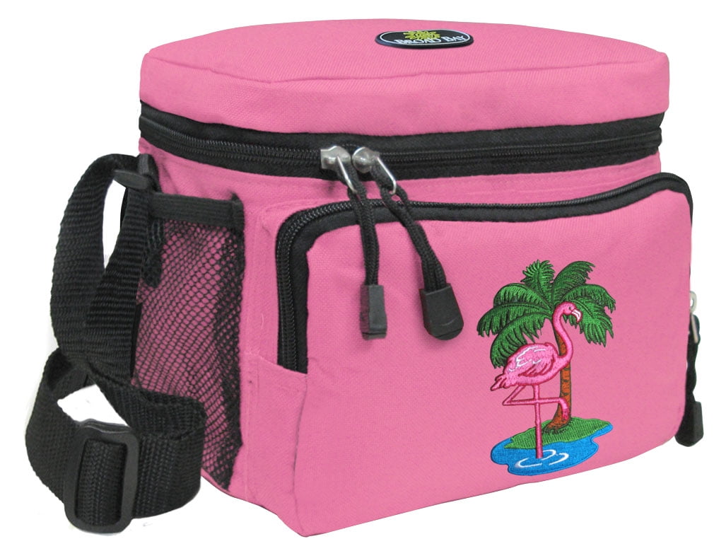 pink flamingo suitcase
