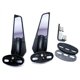 thumbnail image 4 of Para BMW S1000RR S1000 RR HP4 2009-2018 Espejo retrovisor de Piezas de motocicleta con ala de viento giratoria ajustable de 360 ​​°, práctico negro, 4 of 5