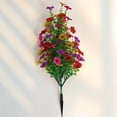 thumbnail image 5 of Artificial Flowers for Outdoors, 2025 New UV Resistant Artificial Outdoor Silk Flowers, Flowers for for Spring Summer Garden Home Porch Decor, 19.6 Inch (Multicolor), 5 of 9