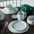 thumbnail image 4 of Noritake ColorTex Stone White Set of 4 Stax Salad Plates, 4 of 7