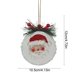 thumbnail image 3 of Decoraciones navideñas, adornos navideños, regalos de Navidad, colgantes de Papá Noel, colgantes para el árbol de Navidad, artículos navideños, decoración para el hogar, regalos, colgante metálico, 3 of 6