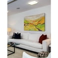 thumbnail image 4 of "Patchwork Hills VII" Painting Print on Wrapped Canvas, 4 of 7