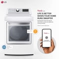 thumbnail image 5 of Lg Dlg7401 27" Wide 7.3 Cu. Ft. Energy Star Certified Gas Dryer - White, 5 of 5