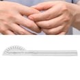 thumbnail image 3 of Goniometer  Ruler, Angle Protractor Ruler Transparent Clear Mark  for Joint Range, 3 of 8