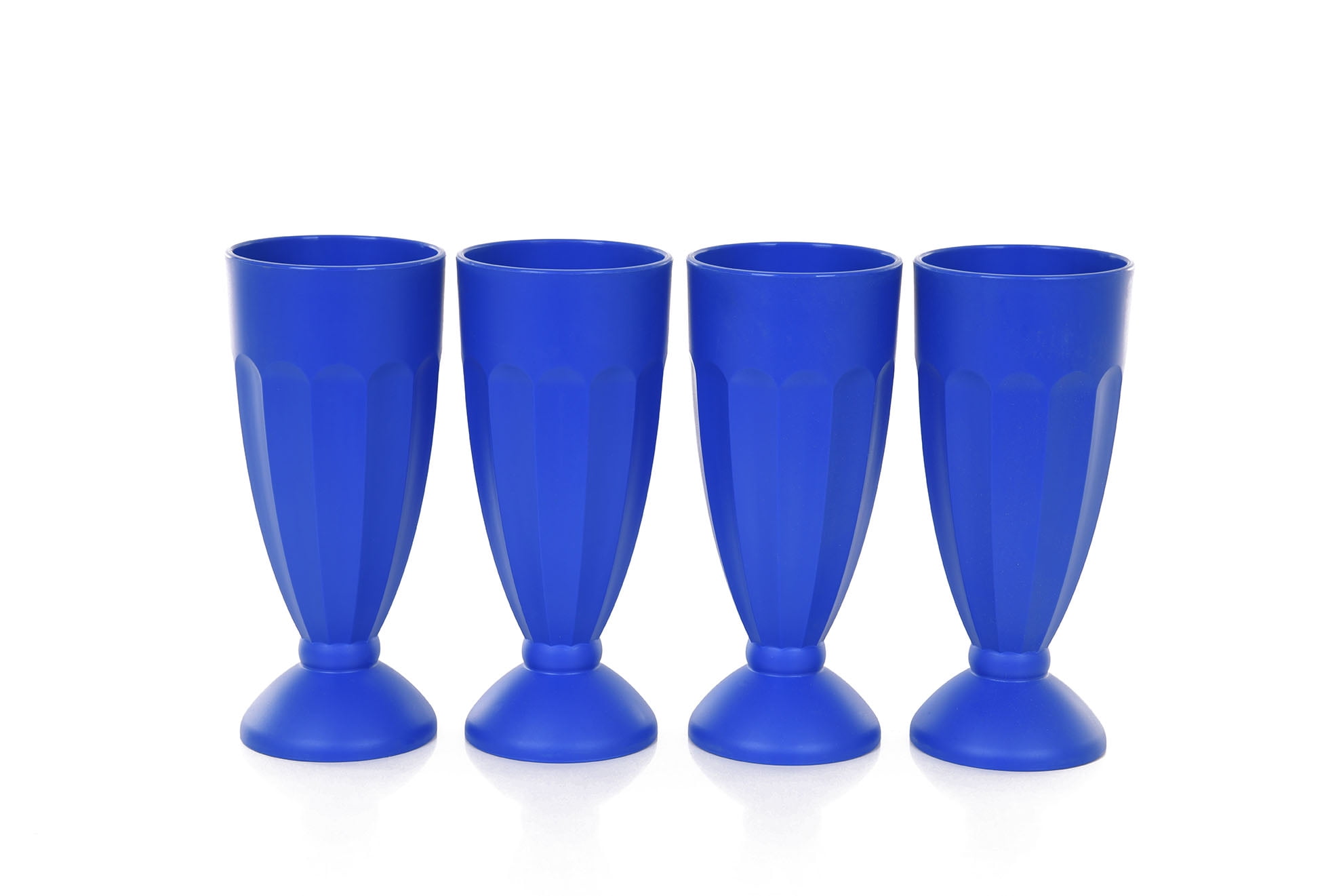 Mintra Home Unbreakable Cups 08046 (Dark Blue, Ice Cream Float Cup
