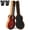 Yellow Brown, variant on WoofPaw Electric Guitar Hard Case, Wooden Hard-Shell 42-Inch Protective Carrying Case for 335-Style Semi-Hollow & Hollowbody Guitar with Lock Latch Padding,Black Brown