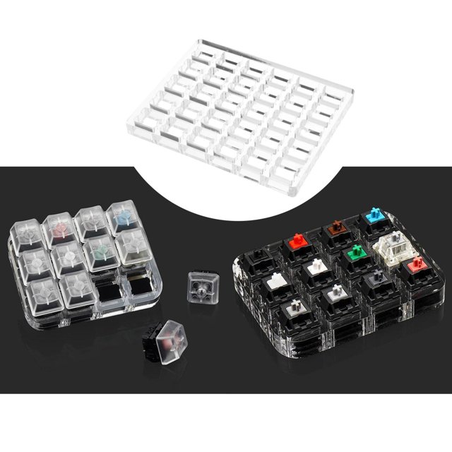 licencia de acrílico base del probador de interruptores para tablero de exhibición Tablero 5x6 Yotijar Base del probador de interruptores