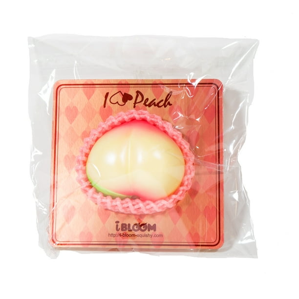 New ibloom I Love Peach Squishy with Package - Pearl - Walmart.com