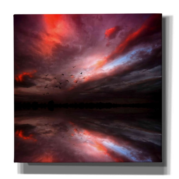 Epic Graffiti 'Instant Karma' by Philippe Sainte-Laudy, Canvas Wall Art, 26"x26"